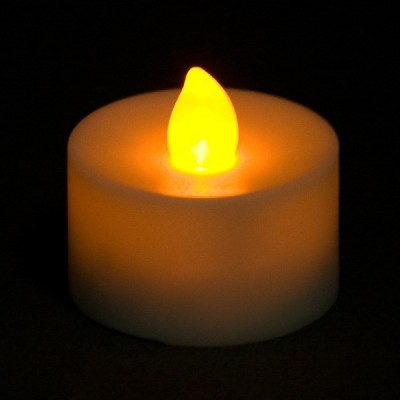 Battery Operated Flameless Flicker Votive Warm White Color LED Candle Mini LED Tea Light