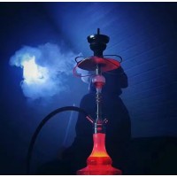 New Product Waterproof 3AAA Battery Operated Remote Controlled Led Glass Hookah Shisha Light Base