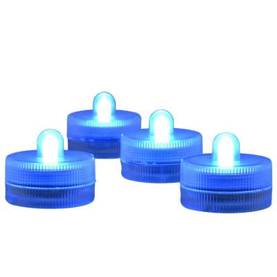 Submersible RGB Led Candles Lighting Christmas Decorations Small Battery Led Floralyte Lights