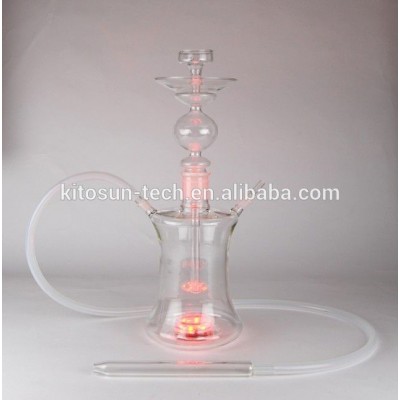 Easter KITOSUN LED Light Base For Shisha Kookah,4 Colors-Changing Programs with 24Keys Remote Controller