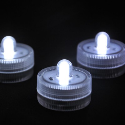 Wedding decoration submersible Led tea light for wedding table centerpieces CR2032 mini led light for christmas party