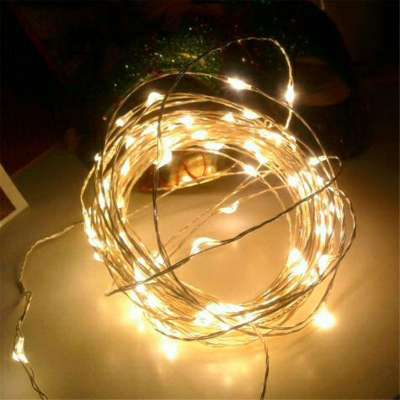 White/Warm White/Red/Green/Blue/Amber/Pink/Purple/RGB Color Battery Operated Fairy LED Christmas Decorative Party String Lights