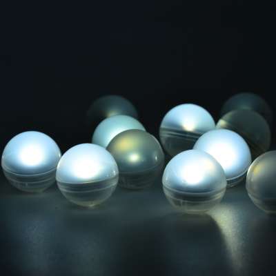 Waterproof Glowing Led Mini Ball Lights for pool swimming decoration