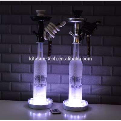 Sliver Body Remote Controlled Kitosun Hookah Led Light